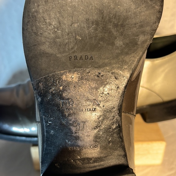 Prada bootie type shoes. - Picture 9 of 11